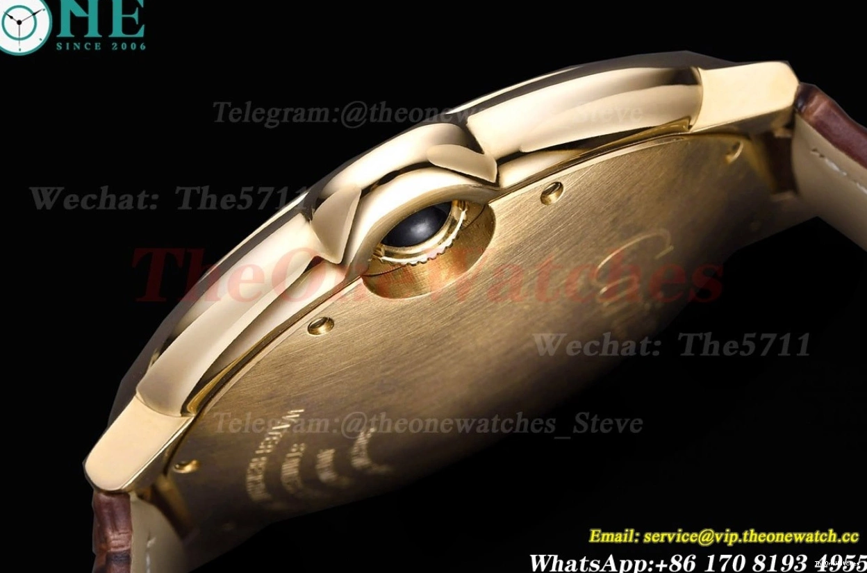 42mm GDF De Dial Cartier White LE MY8215 YG Ballon Bleu 1226